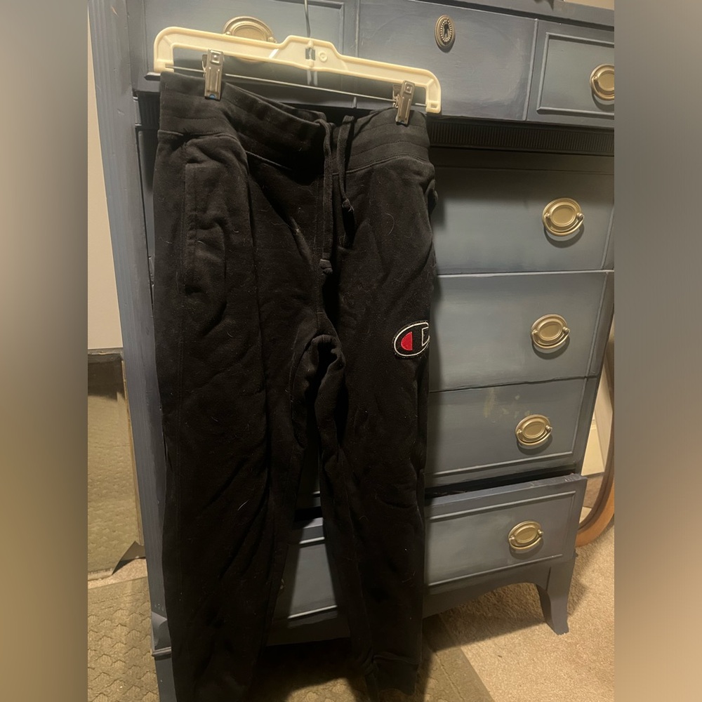 CHAMPION black sweatpants small